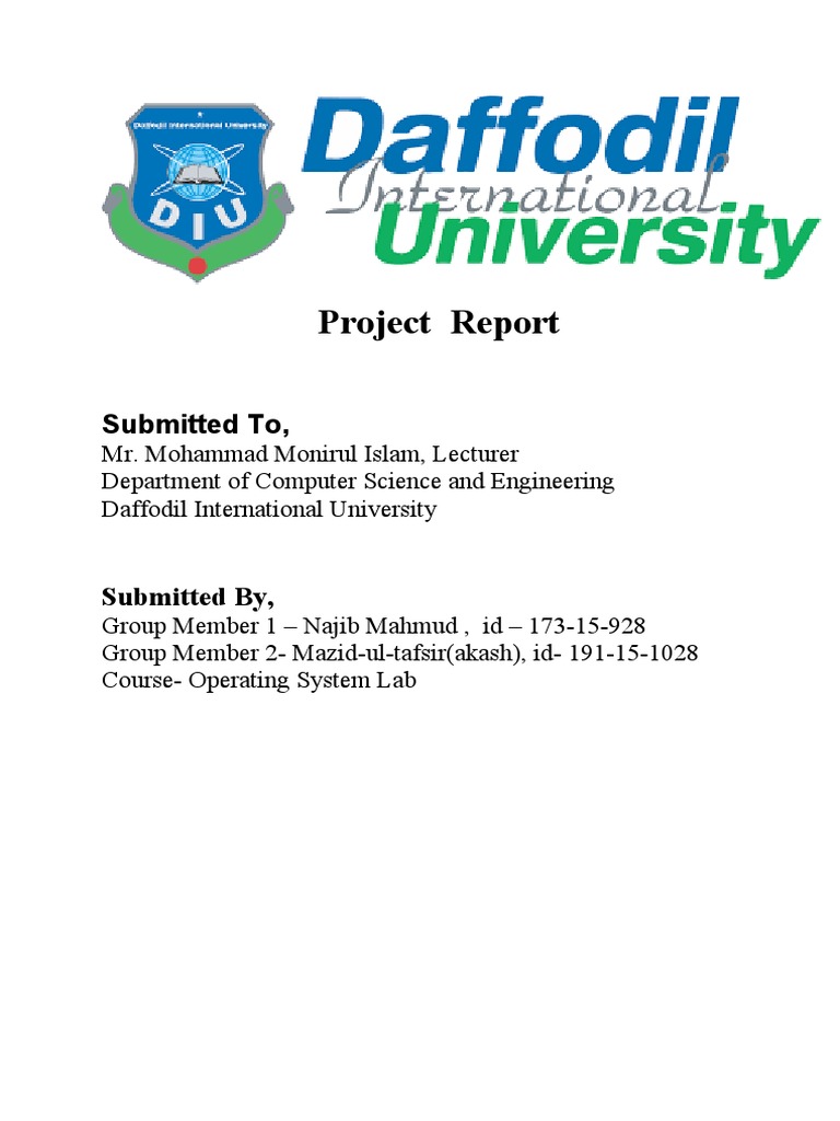 Operating System Lab Project Report | PDF | Ip Address | Computer Network