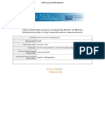 British Journal of Management Submission SM