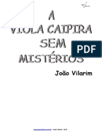 Apostila de Viola Caipira João Vilarim
