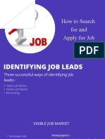 Search and Apply Jobs