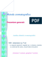 5 2 Metode Cromatografice Notiuni Gen