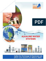 Semi Automatic Industrial Alkaline Water Plant