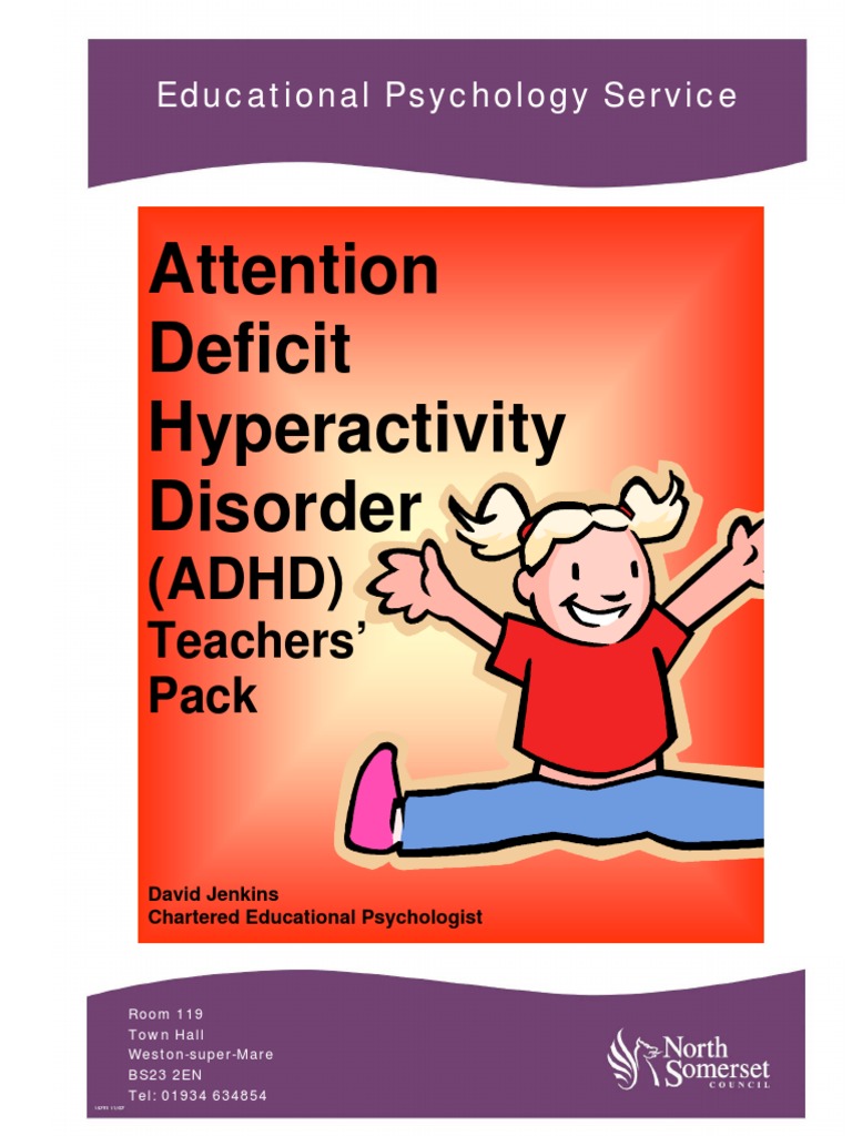 ADHD Teachers' Resource Pack | PDF | Attention Deficit Hyperactivity ...