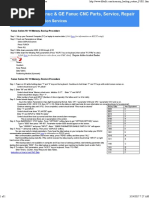 Fanuc 10 Fanuc 11 Memory Backup Procedures