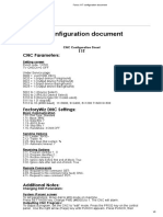 Fanuc 11T Configuration Document