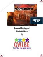 Gloomhaven Common Mistakes by GWLBG v3.2