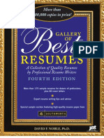 Gallery of Best Resumes a Collection of Quality Resumes by Professional Resume Writers by David F. Noble (Z-lib.org)
