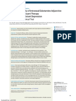 2018-Daly-Eficacia y seguridad de Esketamina como tratamiento añadido en el tto del TDM resistente