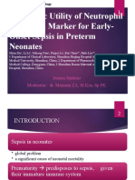 Diagnostic Utility of nCD64 for Early-Onset Sepsis in Preterm Neonates