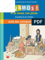 ¡Vamos A La Mesa Con Jesús - Guía Del Catequista - Arquidiócesis de Córdoba
