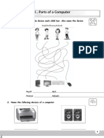 WorkBook - I - CS - Parts of A Computer