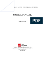 User Manual: Ax Series Lift Control System