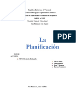 Trabajo de Planificacion