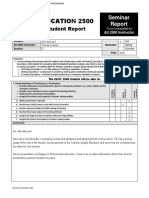 Alec Mcleod Ed 2500 Seminar Report