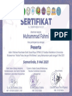 Sertifikat Muhammad Fahmi