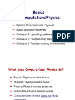 Computational Physics 1