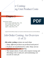 Job-Order Costing: Calculating Unit Product Costs