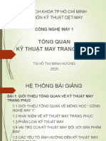 Bài 1-Tổng Quan Kỹ Thuật May Trang Phục