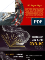 STS - Technology As A Way of Revealing