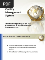 Quality Management System: Understanding Our QMS For The Achievement of Organization and Business Success