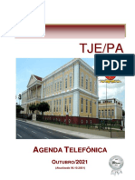 Agenda Telefônica TJPA Outubro 2021