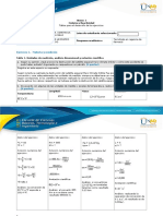 Unidades de medida y estructura atómica