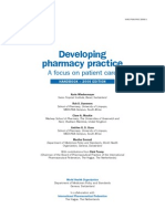 Developing Pharmacy Practice WHO - PSM - PAR - 2006 (1) .5