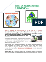 BOGOTÁ SE UNE A LA CELEBRACIÓN DE LA TIERRA  2011 PDF