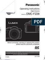 DMC-FZ28: Operating Instructions