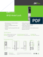 RFID Hotel Lock: Specifications
