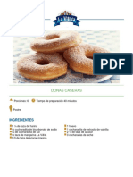 Donas Caseras