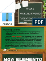 Week 6 Maikling Kwento