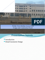 Geometric Design Report Presentation