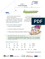 Exercícios de Ortografia 10