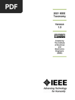 Ieee Taxonomy 2021