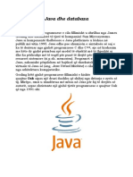 Java Dhe Databaza