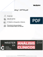 Examen Reading 1 APTIS - PDF: Ilcapoupo