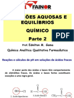 Aula 7 e 8 Solução Tampão Modificada