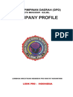 Company Profile: Dewan Pimpinan Daerah (DPD)