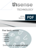 Five Basic Senses and Sixth Sense Technology
