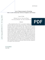 Implications of Supersymmetry Breaking With A Little Hierarchy Between Gauginos and Scalars - James D. Wells