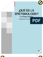 EPISTEMOLOGÍA