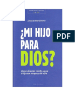 ¿Mi Hijo Para Dios Pérez Villahoz A