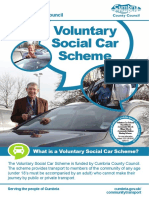 Voluntary Social Car Scheme: Cumbria County Council