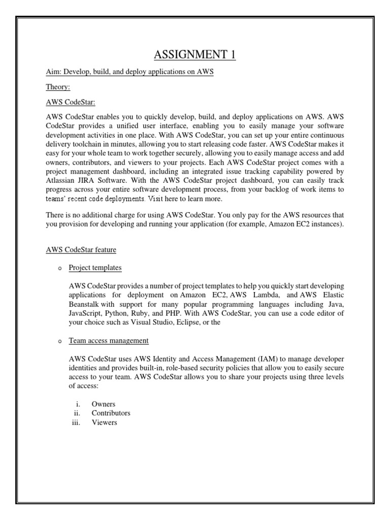 AWS CodeStar for Developers | PDF | Amazon Web Services | Source Code