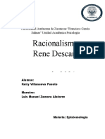 Racionalismo y Rene Descartes