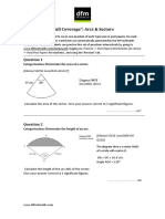 "Full Coverage": Arcs & Sectors: (Edexcel IGCSE June2010-4H Q17)