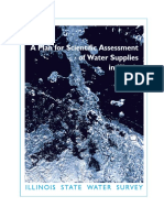 A Plan For Scientific Assessment of Water Supplies in Illinois
