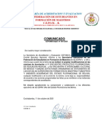 Comunicado Acreditacion 001