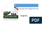ESA Edital Verticalizado Sargento
